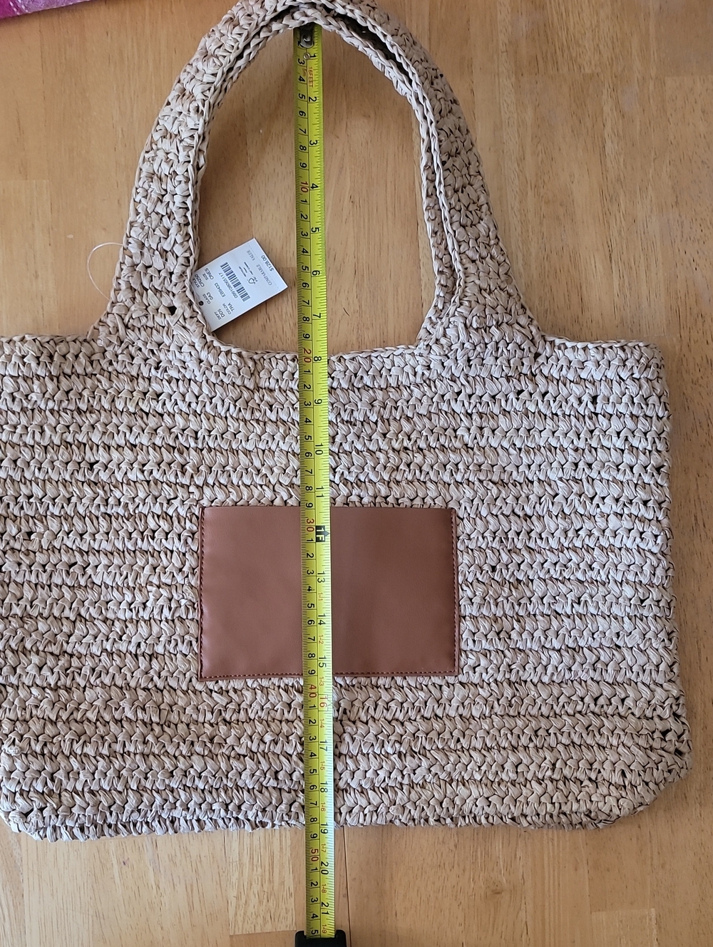 J. Crew Packable Straw Tote Bag - Picture 7 of 9